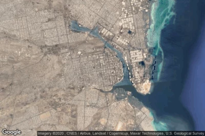 Vue aérienne de Port Sudan