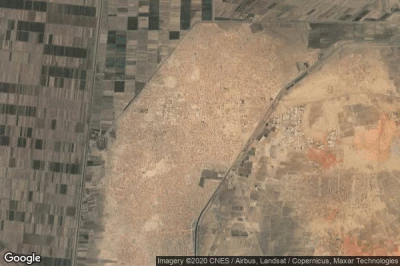 Vue aérienne de Al Manaqil