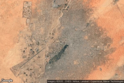 Vue aérienne de El Fasher