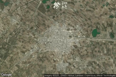 Vue aérienne de Huamantla