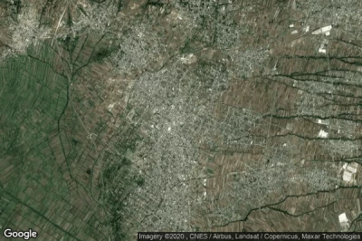 Vue aérienne de Zacatelco