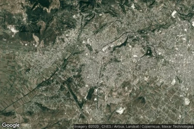 Vue aérienne de Tlaxcala