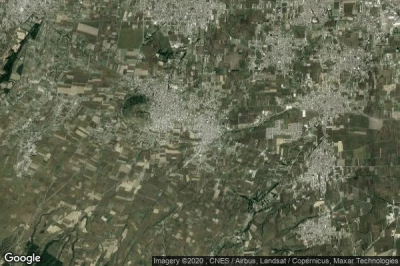 Vue aérienne de San Juan Tilapa