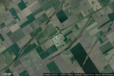 Vue aérienne de Villa Mugueta