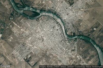Vue aérienne de Viedma