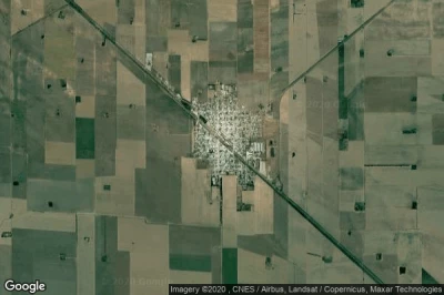 Vue aérienne de Tancacha