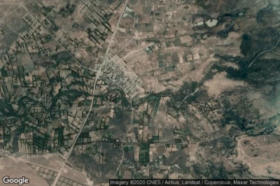 Vue aérienne de Picun Leufu