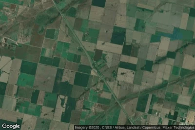 Vue aérienne de Larguía