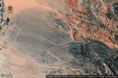 Vue aérienne de Cafayate