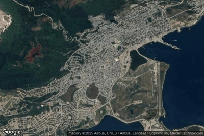Vue aérienne de Barrio Almirante Brown