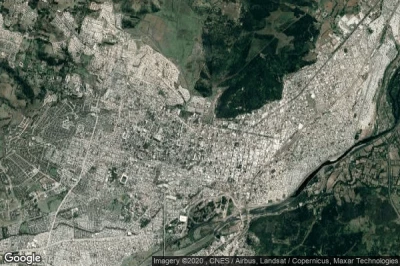 Vue aérienne de Temuco