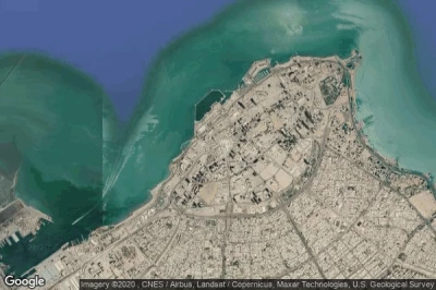 Vue aérienne de Al Qiblah