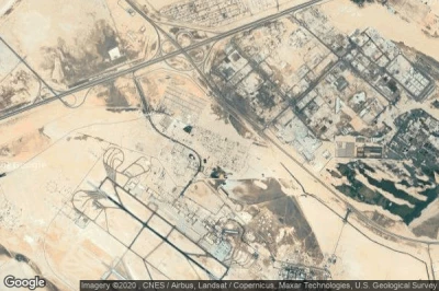 Vue aérienne de Al Muqaţţarah