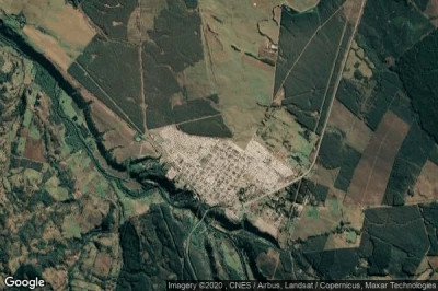 Vue aérienne de Collipulli