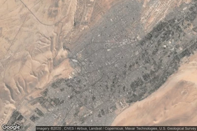 Vue aérienne de Tacna