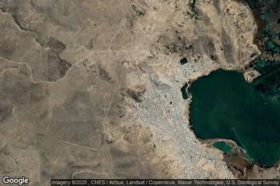 Vue aérienne de Puno