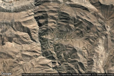 Vue aérienne de Lluta