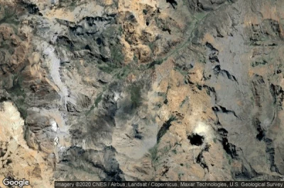 Vue aérienne de Huancavelica