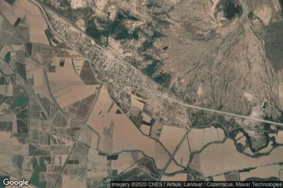 Vue aérienne de Vicam
