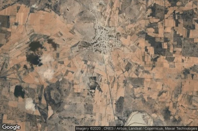 Vue aérienne de Villa Gonzalez Ortega