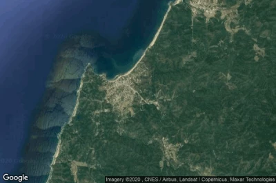 Vue aérienne de Sayulita