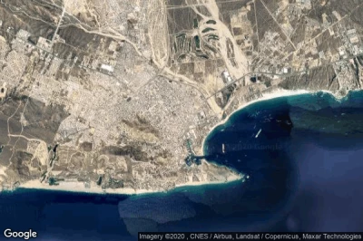 Vue aérienne de Cabo San Lucas