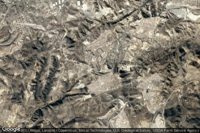 Vue aérienne de Rancho El Aguajito