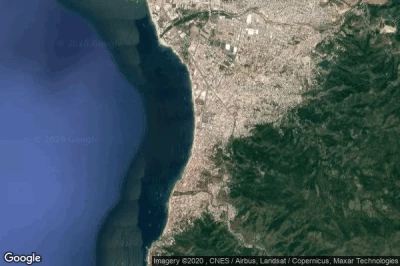 Vue aérienne de Puerto Vallarta