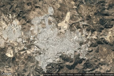 Vue aérienne de Hidalgo del Parral