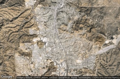 Vue aérienne de Heroica Nogales