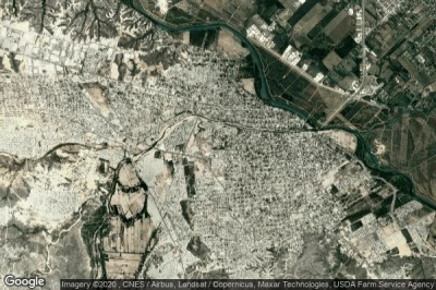 Vue aérienne de Ciudad Acuna