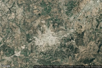 Vue aérienne de Calvillo