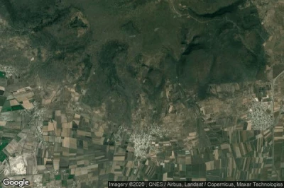 Vue aérienne de Rancho Nuevo de la Cruz