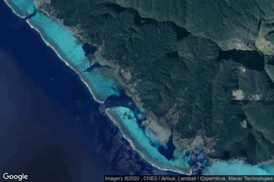 Vue aérienne de Haapiti