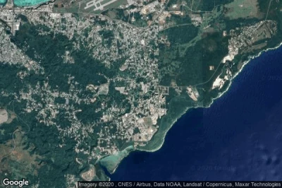 Vue aérienne de Mangilao Mayors Office