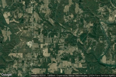 Vue aérienne de Blackburn