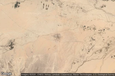 Vue aérienne de Al Ghayl