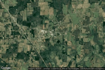 Vue aérienne de New Hope