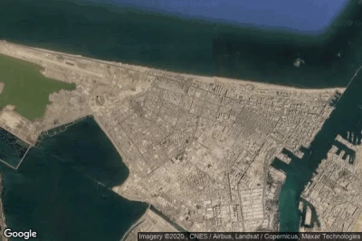 Vue aérienne de Al Manākh