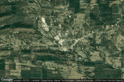 Vue aérienne de Glenwood