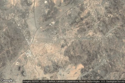 Vue aérienne de Al Mudawwarah