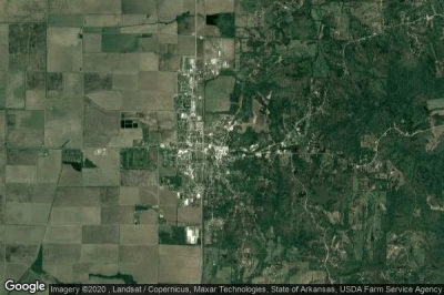 Vue aérienne de Harrisburg