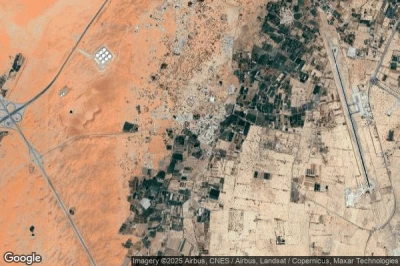 Vue aérienne de Al Ḩamrānīyah