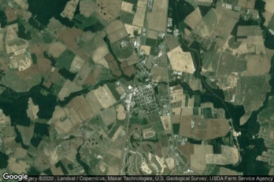 Vue aérienne de Bridgeville