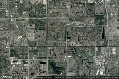 Vue aérienne de Boca Pointe