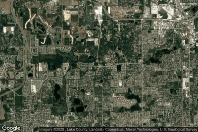 Vue aérienne de Clarcona