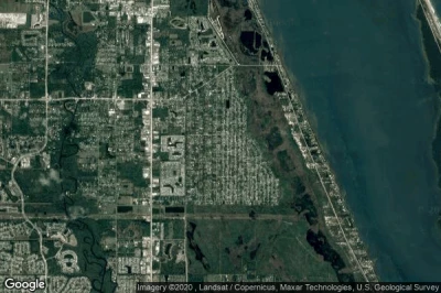 Vue aérienne de Indian River Estates