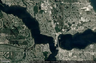Vue aérienne de North River Shores