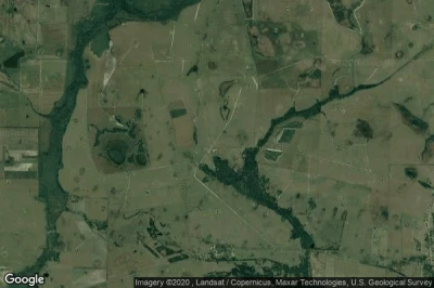 Vue aérienne de Okeechobee County