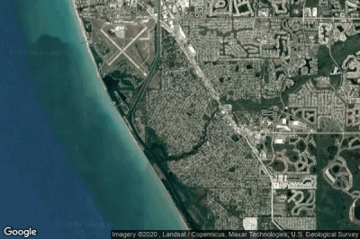 Vue aérienne de South Venice